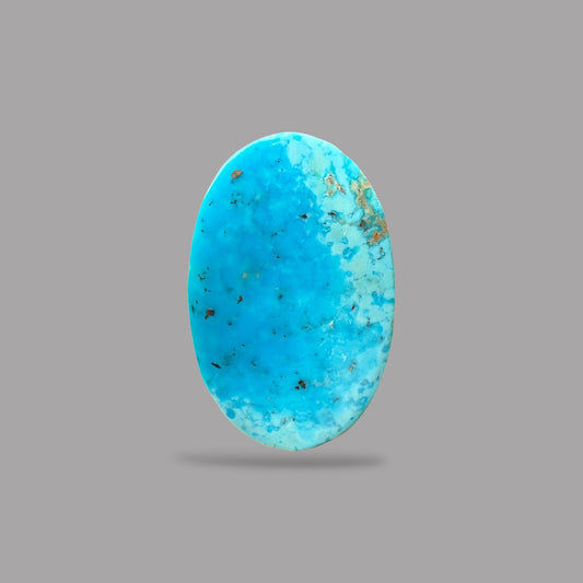 Natural Turquoise Oval Cabochon 50.24 Carats 34.80 x 21.95 x 9.03 mm