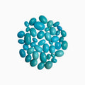 Natural Turquoise Oval Cabochon LightSkyBlue Lot From 3 Carats to 50 Carats Price per Carats