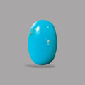 Natural Turquoise Stone 1.21 Carats 9.5 x 6.3 x 2.5 mm in Oval