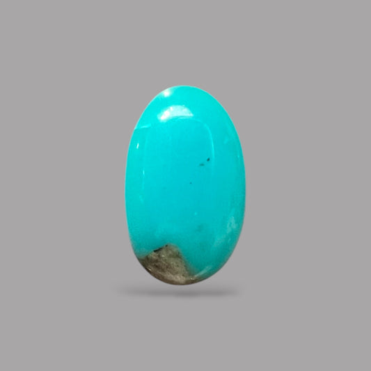 Natural Turquoise Stone 1.31 Carats 12 x 7 x 2.9 mm in Oval
