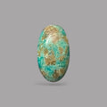 Natural Turquoise Stone 1.84 Carats 11.7 x 6.5 x 3.5 mm in Oval