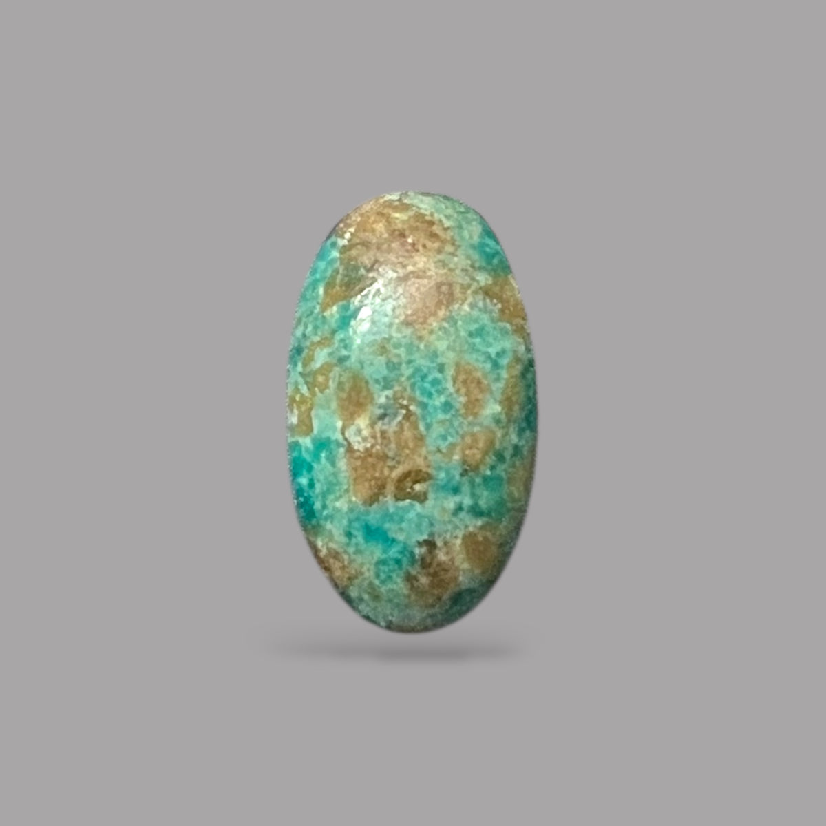 Natural Turquoise Stone 1.84 Carats 11.7 x 6.5 x 3.5 mm in Oval