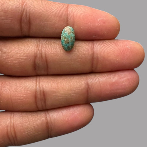 Natural Turquoise Stone 1.84 Carats 11.7 x 6.5 x 3.5 mm in Oval