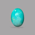 Natural Turquoise Stone 1.85 Carats 10.3 x 7.1 x 4.4 mm in Oval
