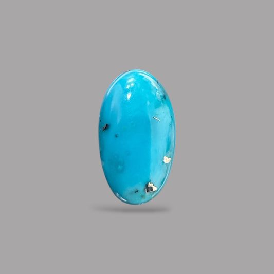 Natural Turquoise Stone 1.88 Carats 13.7 x 7.7 x 2.5 mm in Oval