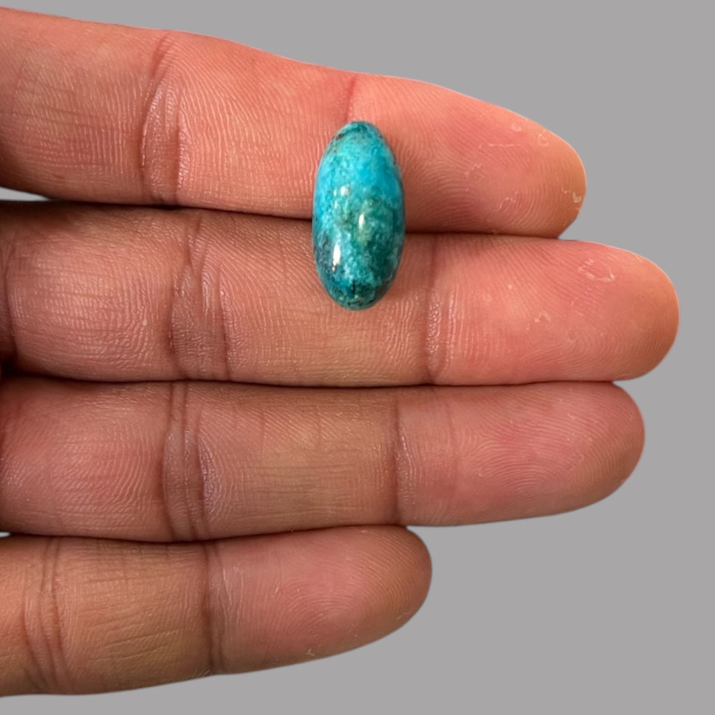 Feroza Gem 10.18 Carats 20.1 x 9.7 x 7.4 mm in Oval