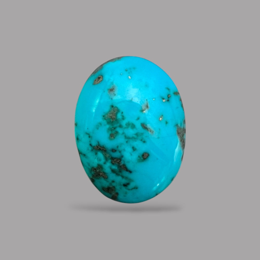 Natural Turquoise Stone 29.05 Carats 23.4 x 17.7 x 9.4 mm in Oval
