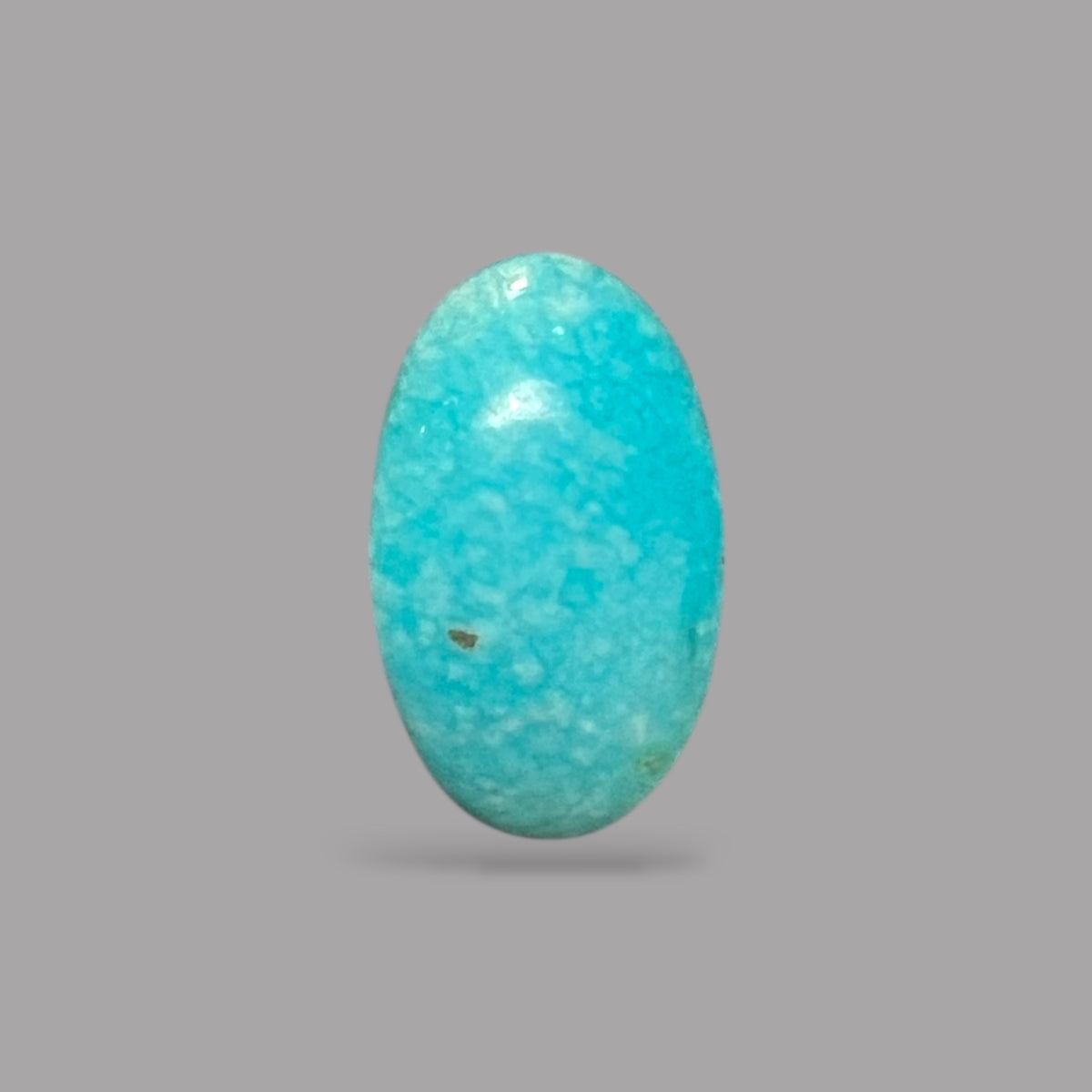 Natural Turquoise Stone 3.16 Carats 15.4 x 9.3 x 4 mm in Oval