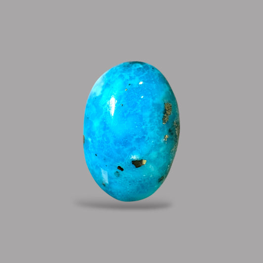 Natural Turquoise Stone 3.22 Carats 13.1 x 9 x 4 mm in Oval