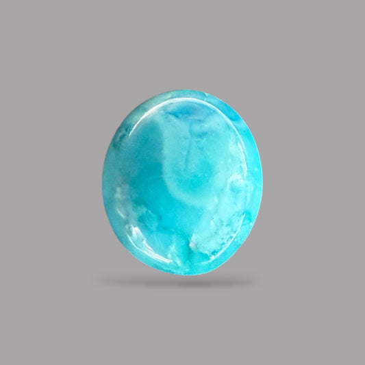 Natural Turquoise Stone 3.27 Carats 11 x 9 x 4.5 mm in Oval