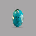 Natural Turquoise Stone 3.80 Carats 13.2 x 9.5 x 4.5 mm in Oval