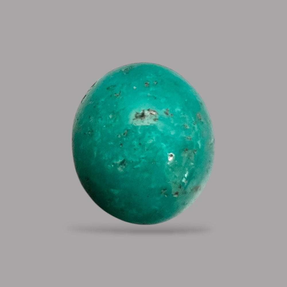 Natural Turquoise Stone 32.64 Carats 22.2 x 19.4 x 12.7 mm in Oval