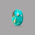 Natural Turquoise Stone 4.34 Carats 14.7 x 9.1 x 5.4 mm in Oval