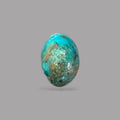 Natural Turquoise Stone 5.07 Carats 12.2 x 10.8 x 7.2 mm in Oval