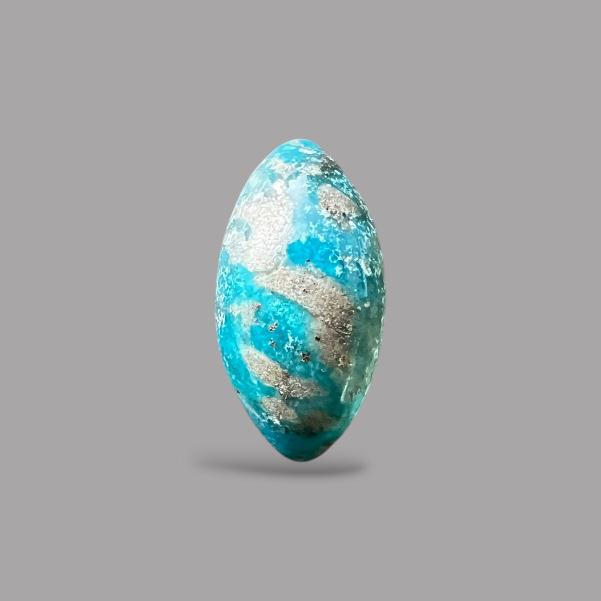Natural Turquoise Stone 5.59 Carats 16.1 x 8.2 x 5.7 mm in Marquise