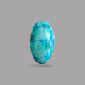 Natural Turquoise Stone 5.81 Carats 12.4 x 10.2 x 6.9 mm in Oval