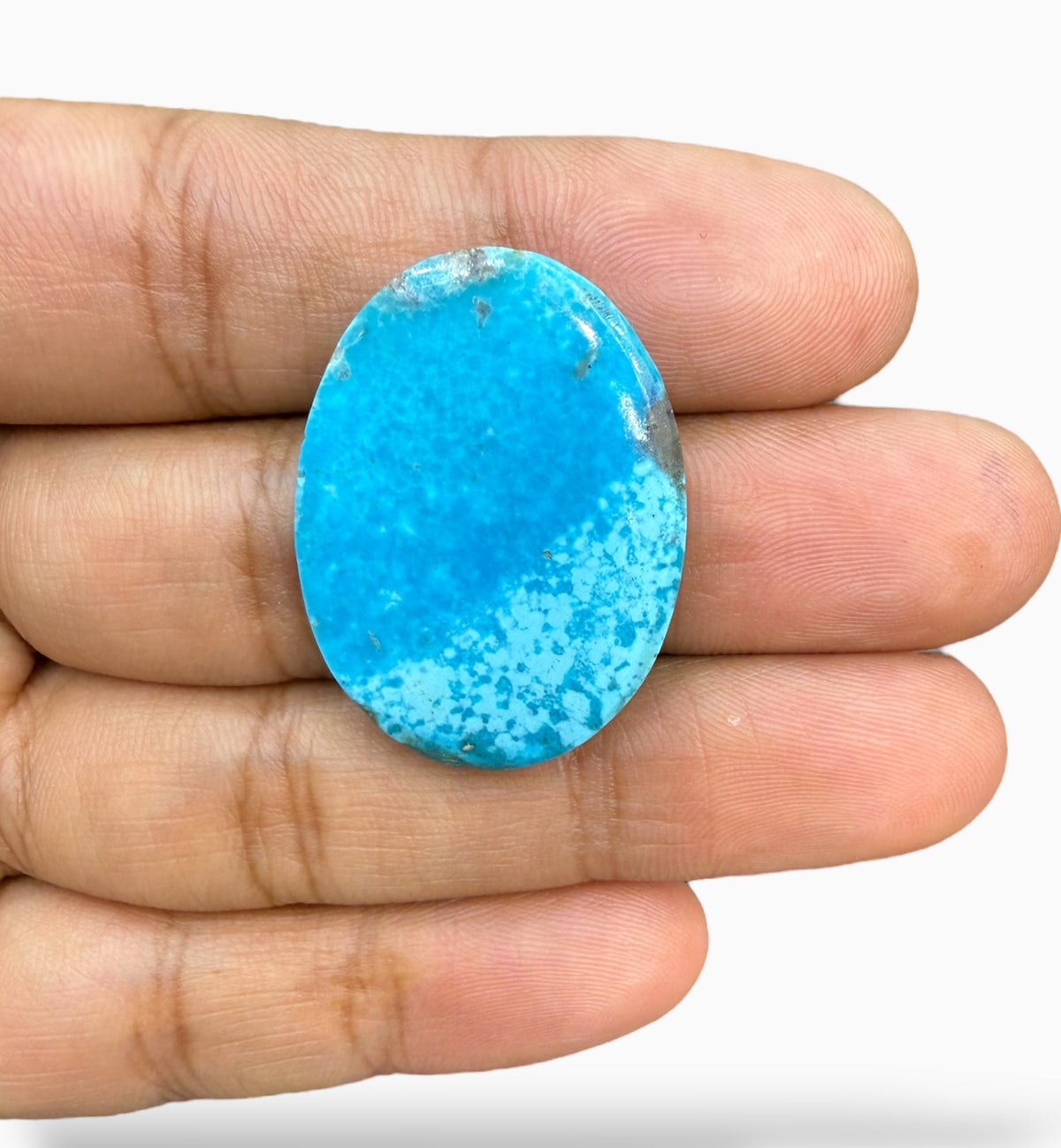Natural Turquoise Stone (Feroza) 30.44 Carats SkyBlue