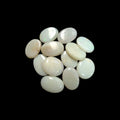 Natural White Ethiopian Opal Stone 20.82 Carats Oval Cabochon Shape 11 x 8 mm