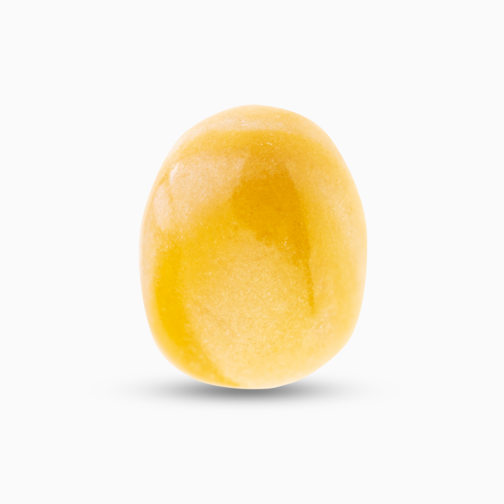 Natural Yellow Jasper Stone Rough Cut Shape
