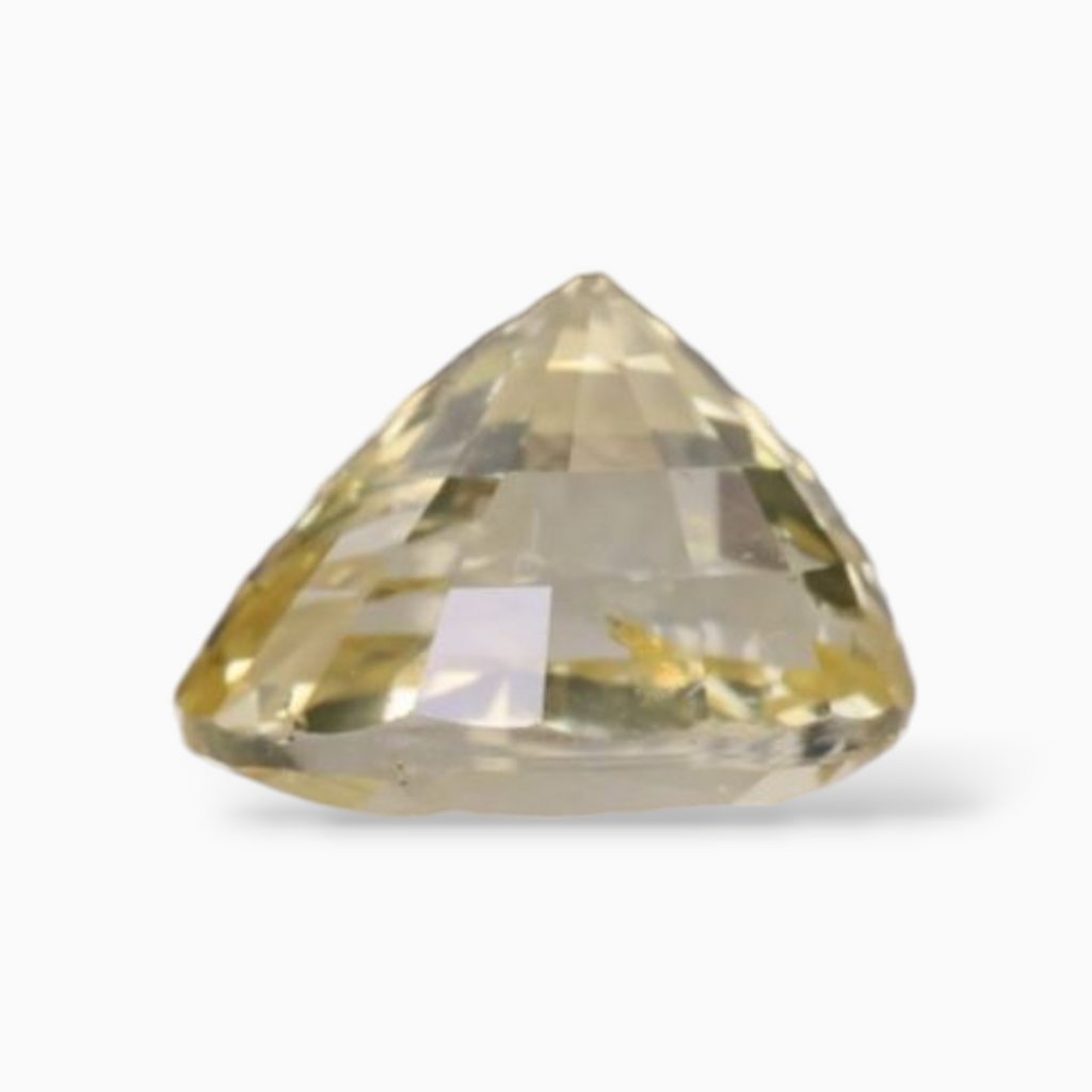 Buy Natural Yellow Sapphire (Pukraj Stone) In Oval Shape 2.09 Carats 7.7x5.5mm Size
