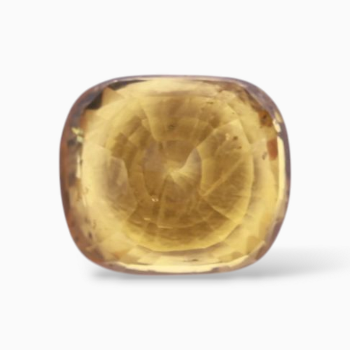 Natural Yellow Sapphire 6.05 Carats in Cushion Shape & 9.59x8.35x7.21mm Size from Sri lanka