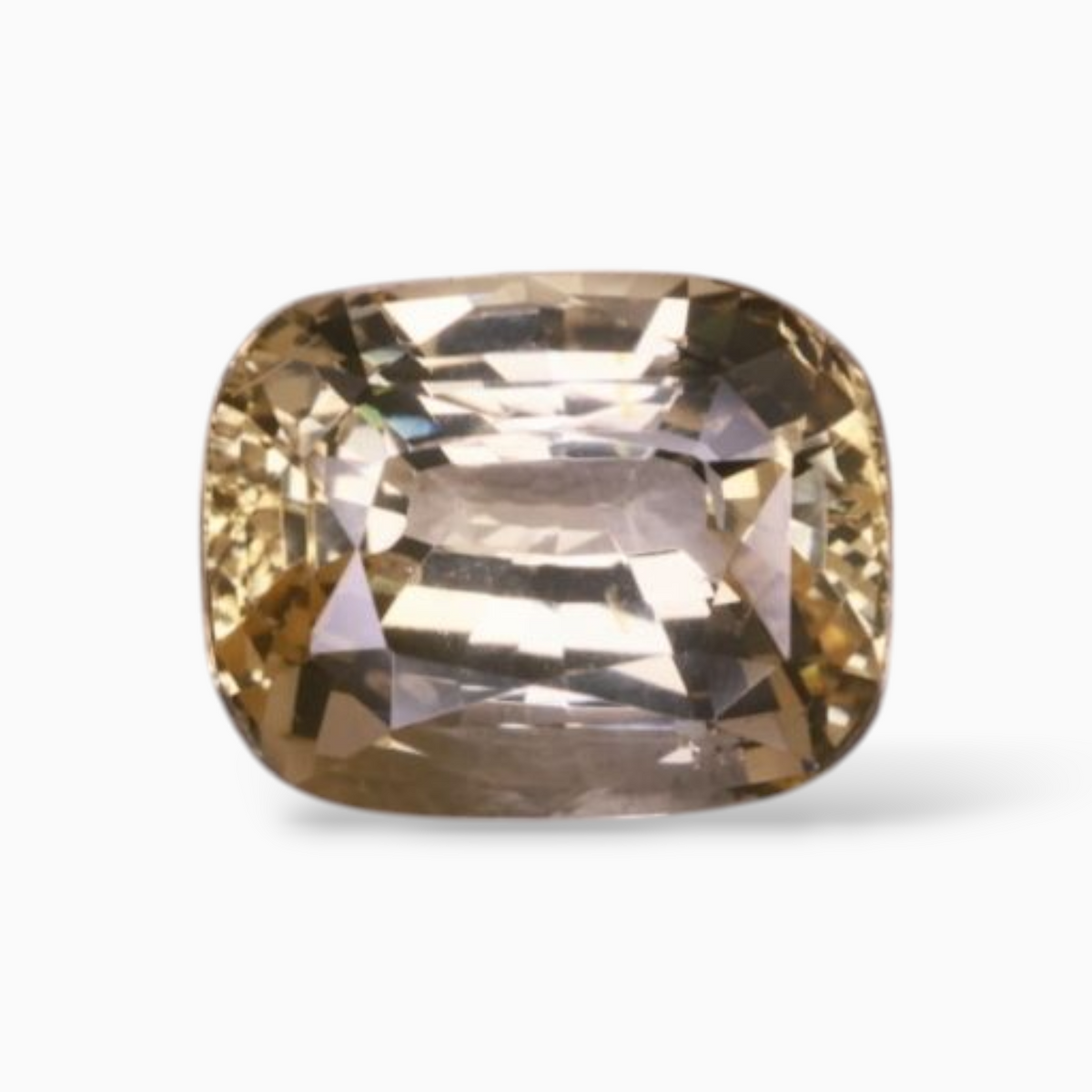 Natural Yellow Sapphire 6.48 Carats in Cushion Shape & 11.14x8.85x6.52mm Size from Sri lanka
