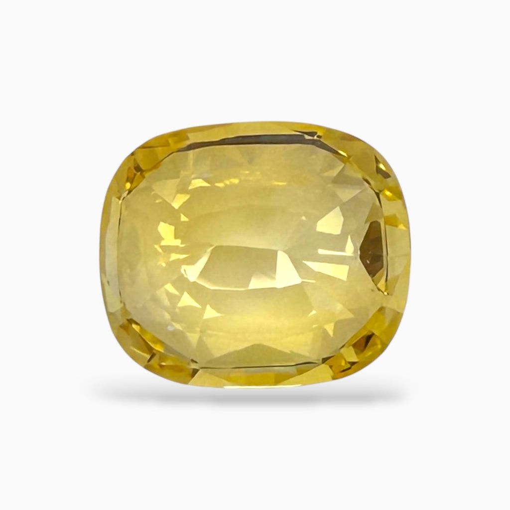 Natural Yellow Sapphire Stone (Pukhraj Stone) 4.29 Carats From Srilanka