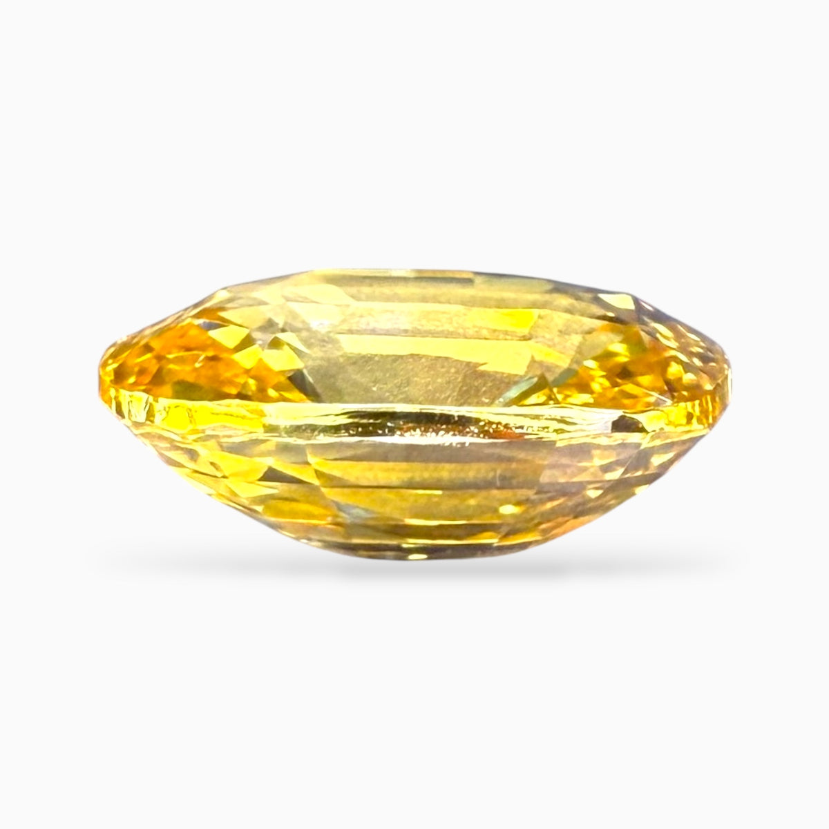 Natural Yellow Sapphire Stone (Pukhraj Stone) 4.29 Carats From Srilanka