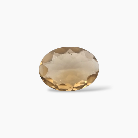 Natural Yellow Tourmaline Gemstone in Oval Cut with 1.44 Carats