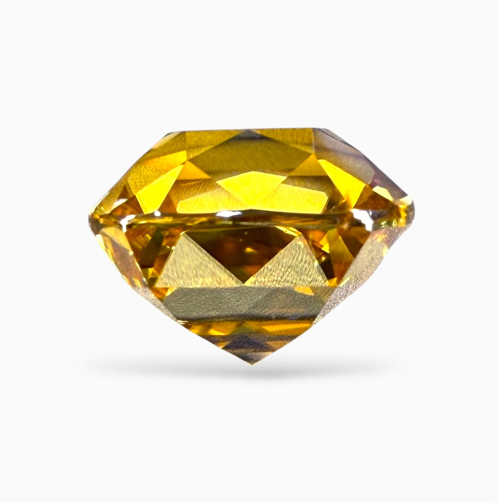 Natural Yellow Zircon Stone 5.50 Carats Cushion Cut