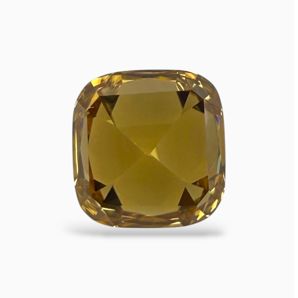 Natural Yellow Zircon Stone 5.50 Carats Cushion Cut
