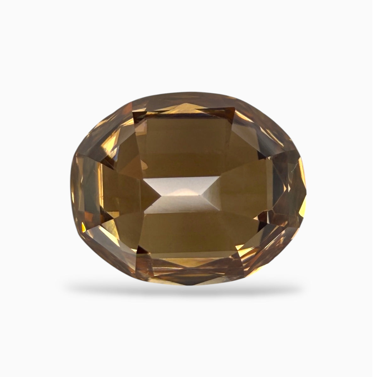 Natural Brownish Yellow Zircon Stone 6.10 Carats