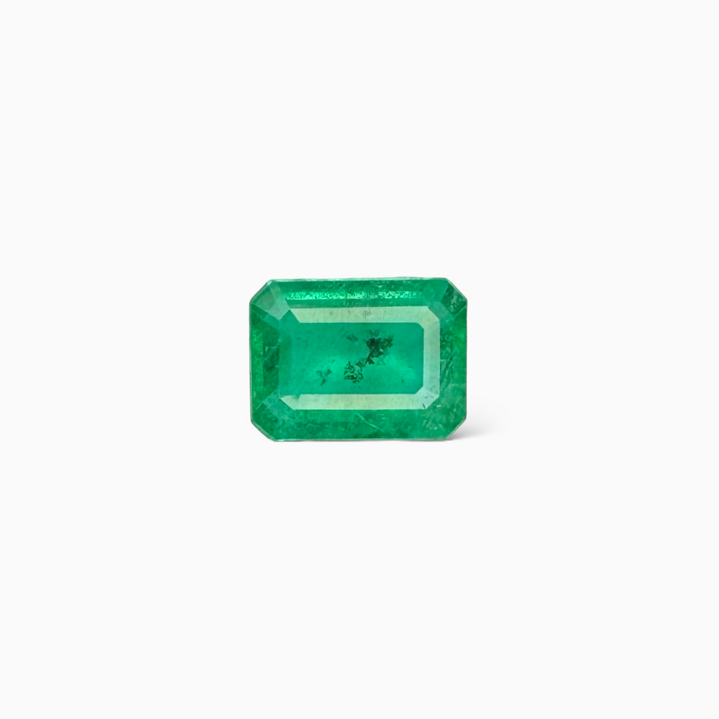 Natural Zambian Emerald Stone 1.53 carats   Emerald Cut 8.9x66mm Aali