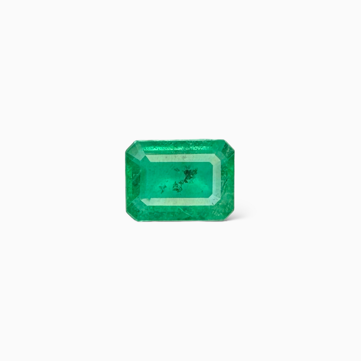 Natural Zambian Emerald Stone 1.53 carats   Emerald Cut 8.9x66mm Aali
