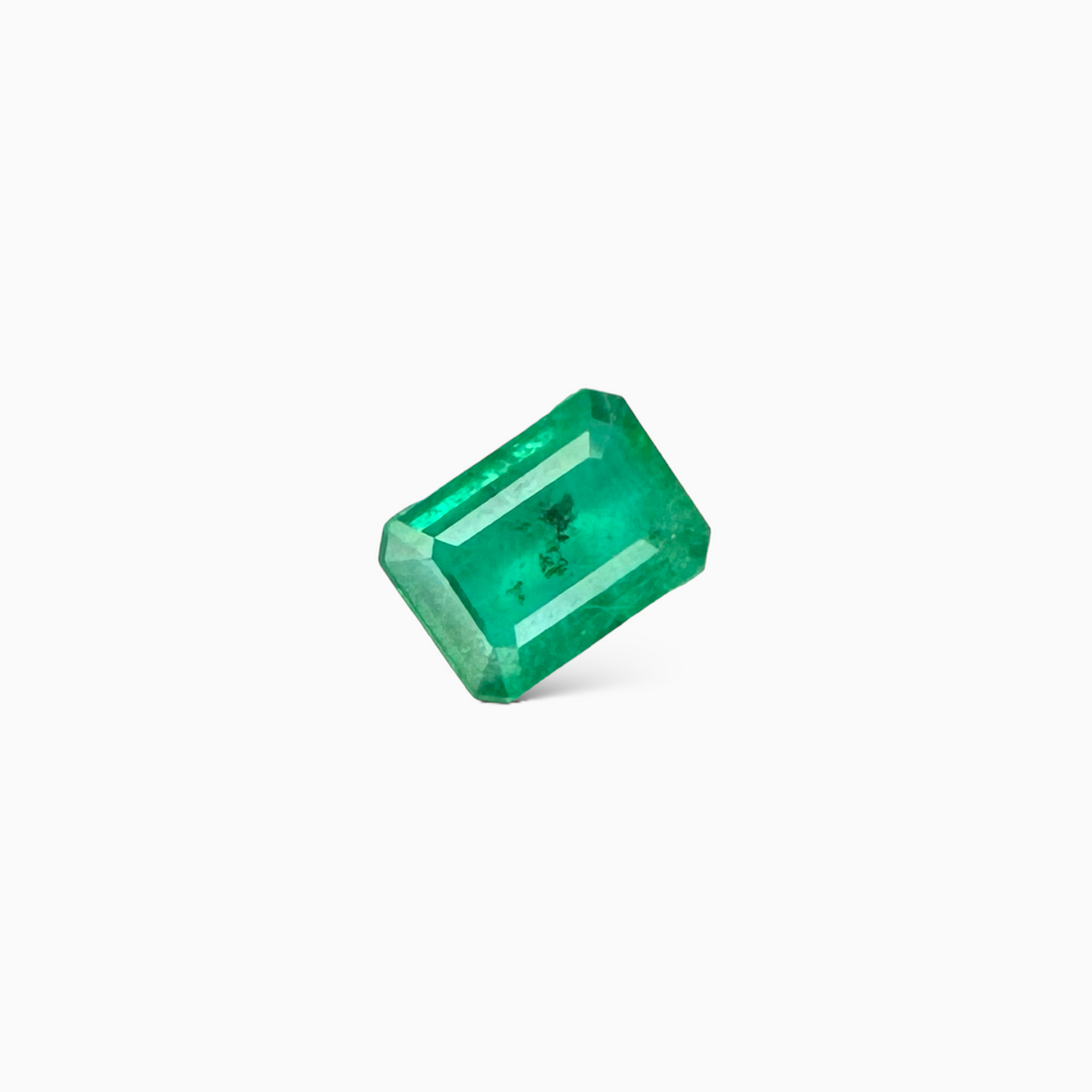 Natural Zambian Emerald Stone 1.53 carats   Emerald Cut 8.9x66mm Aali
