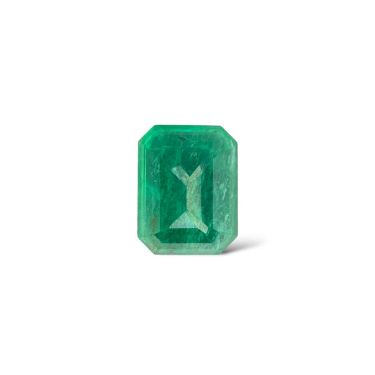 Natural Zambian Emerald Stone  1.62 carat   Emerald Cut 9x7mm