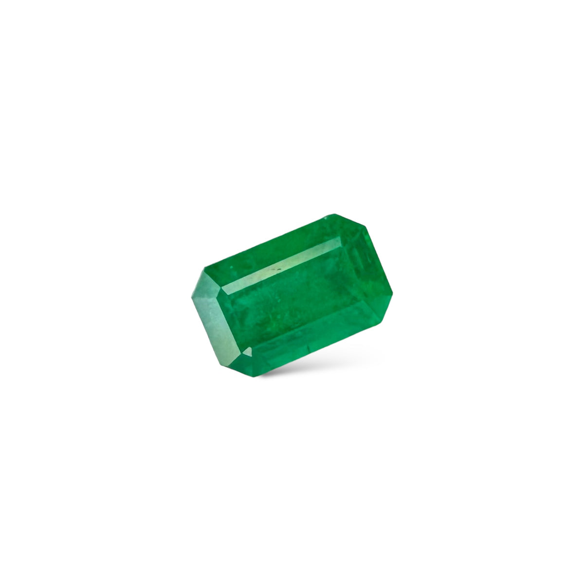 Natural Zambian Emerald Stone 1.80 carats  Emerald Cut 9x5.8mm