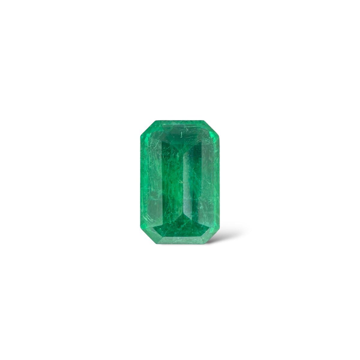 Natural Zambian Emerald Stone 1.80 carats  Emerald Cut 9x5.8mm