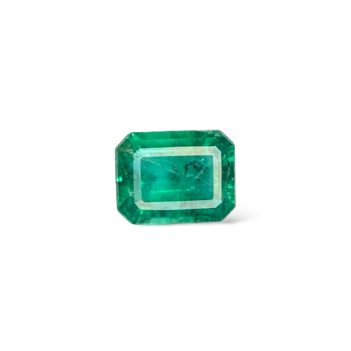 Natural Zambian Emerald Stone  1.81 carat   Emerald Cut 9.2x7.3mm