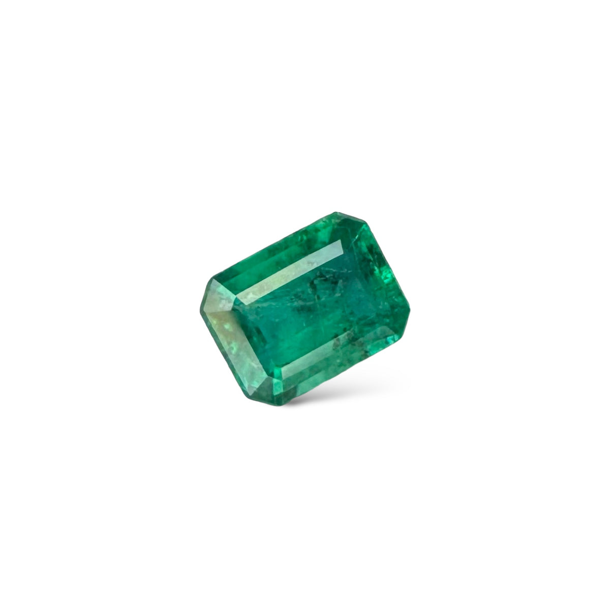 Natural Zambian Emerald Stone  1.81 carat   Emerald Cut 9.2x7.3mm