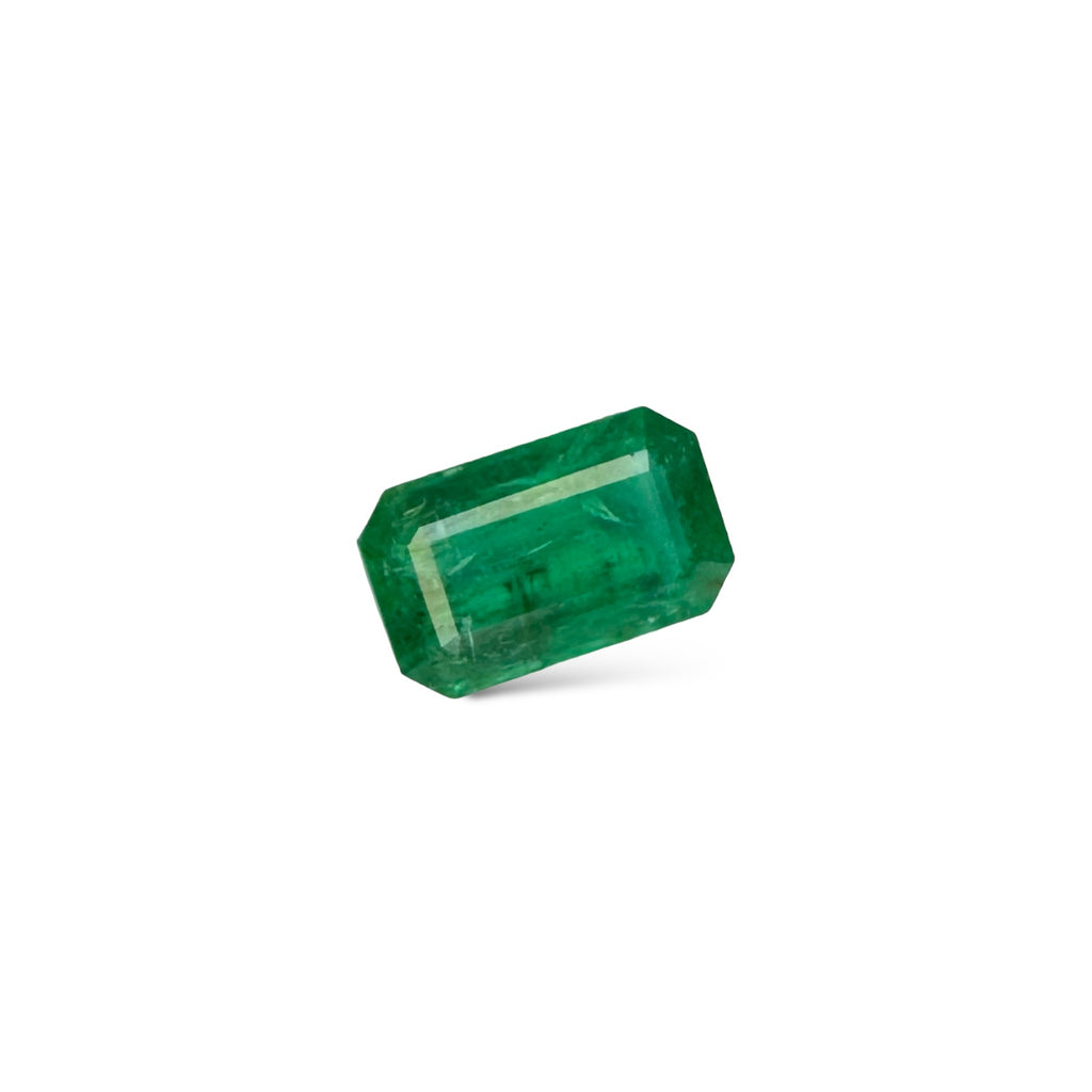 Natural Zambian Emerald Stone 1.95 carat  Emerald Cut 10x6mm