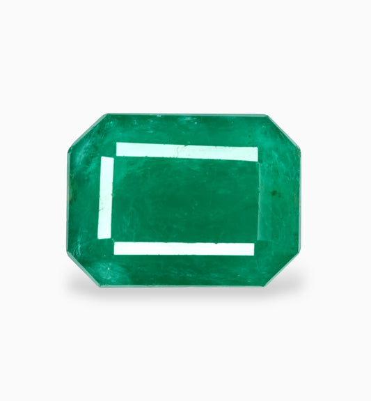 Natural Zambian Emerald Stone 11.23 Carats 16.5x12.2mm