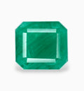 Natural Zambian Emerald Stone 11.81 Carats 13.5x14.6mm