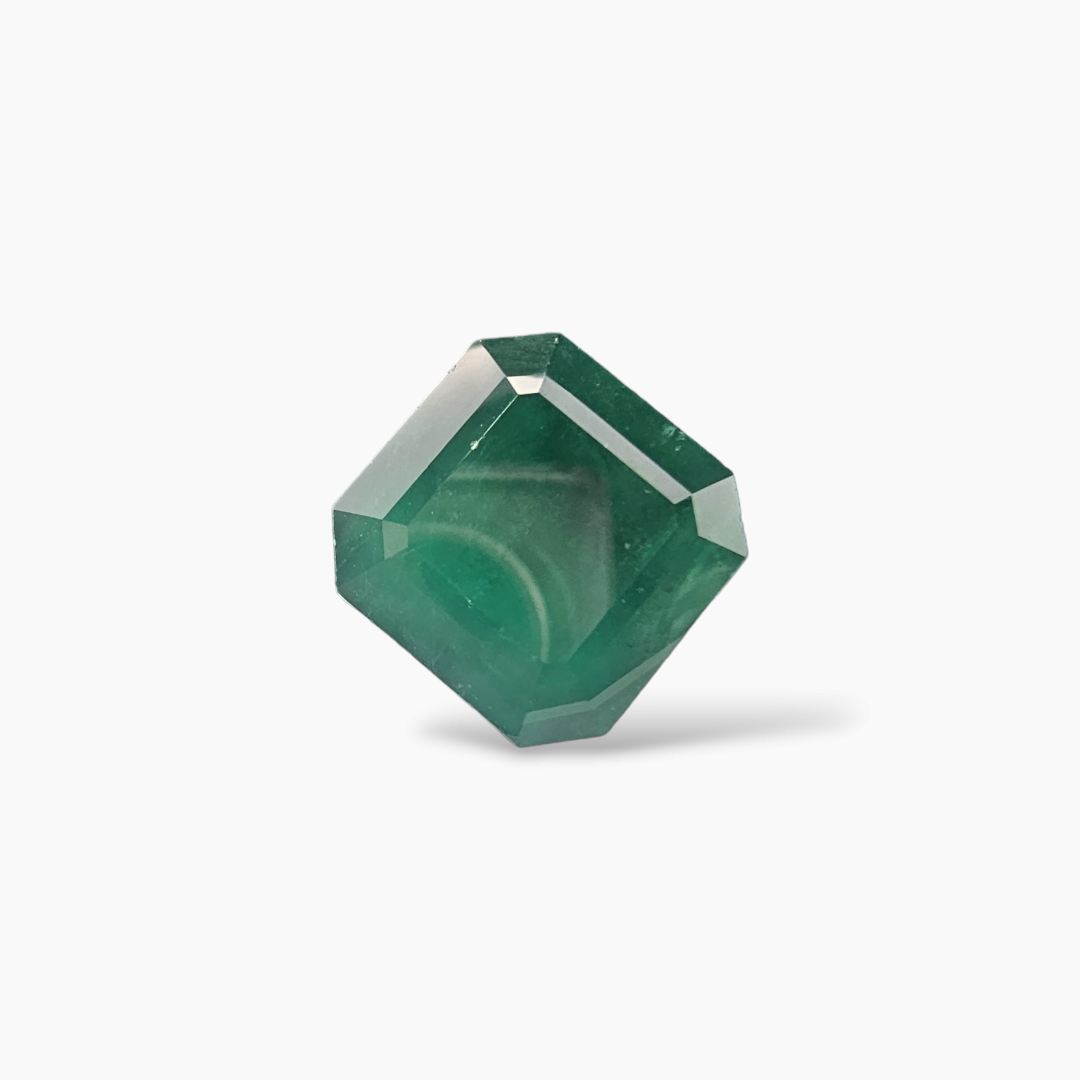 shop Natural Zambian Emerald Stone 11.82 Carats Emerald Cut ( 14.07x14.02x7.39 mm )