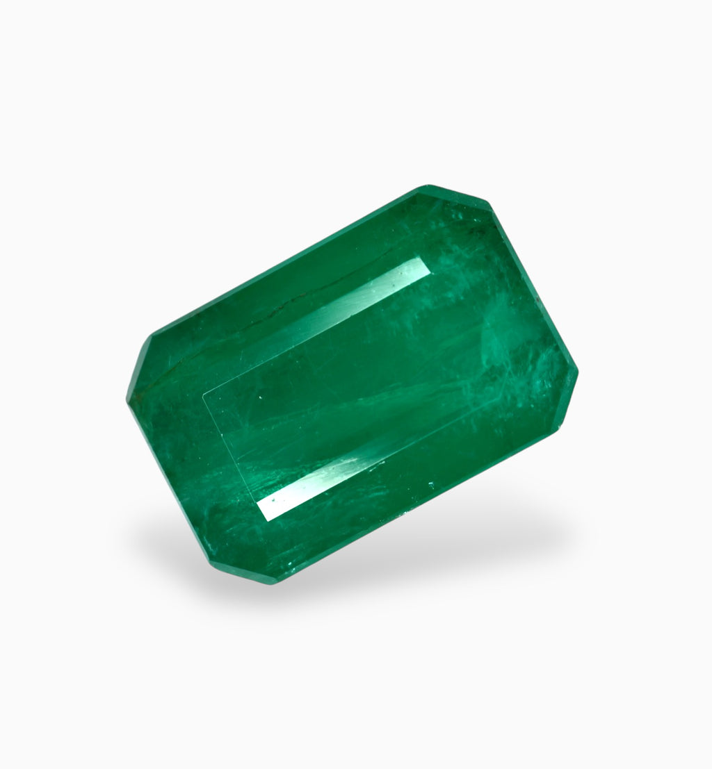 Natural Zambian Emerald Stone 12.30 Carats 17x11.5mm
