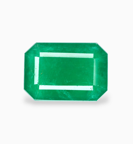 Natural Zambian Emerald Stone 12.58 Carats 17.5x12.2mm