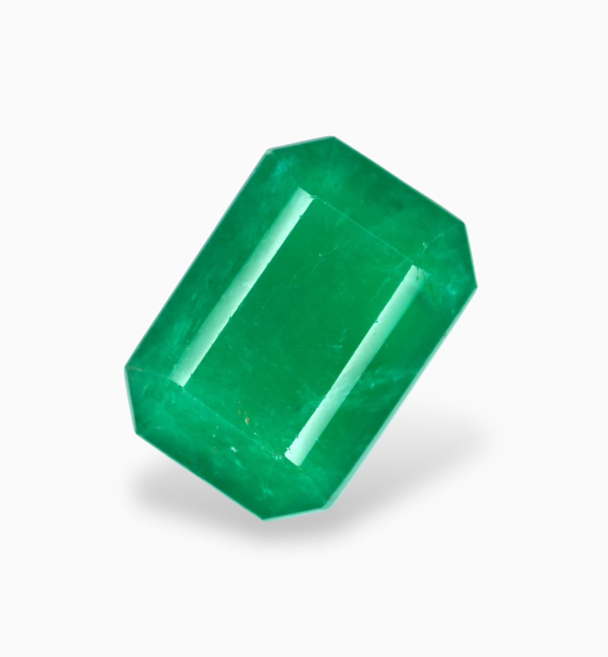 Natural Zambian Emerald Stone 12.58 Carats 17.5x12.2mm