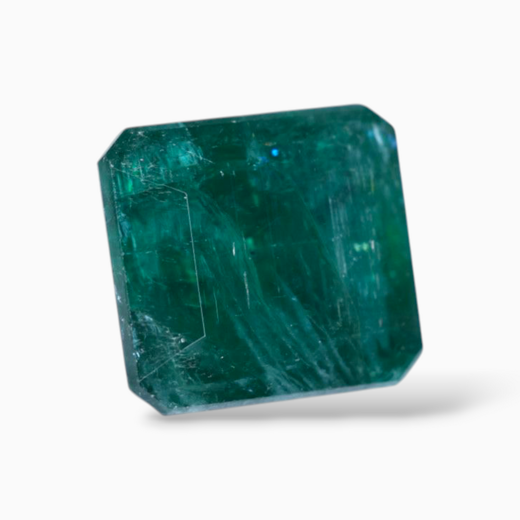 Natural Zambian Emerald Stone 16.40 Carats Shape Octagon 15.5x14 mm