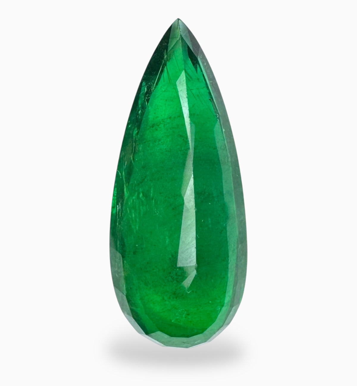 Natural Zambian Emerald Stone 19.72 Carats 30.2x13.3mm