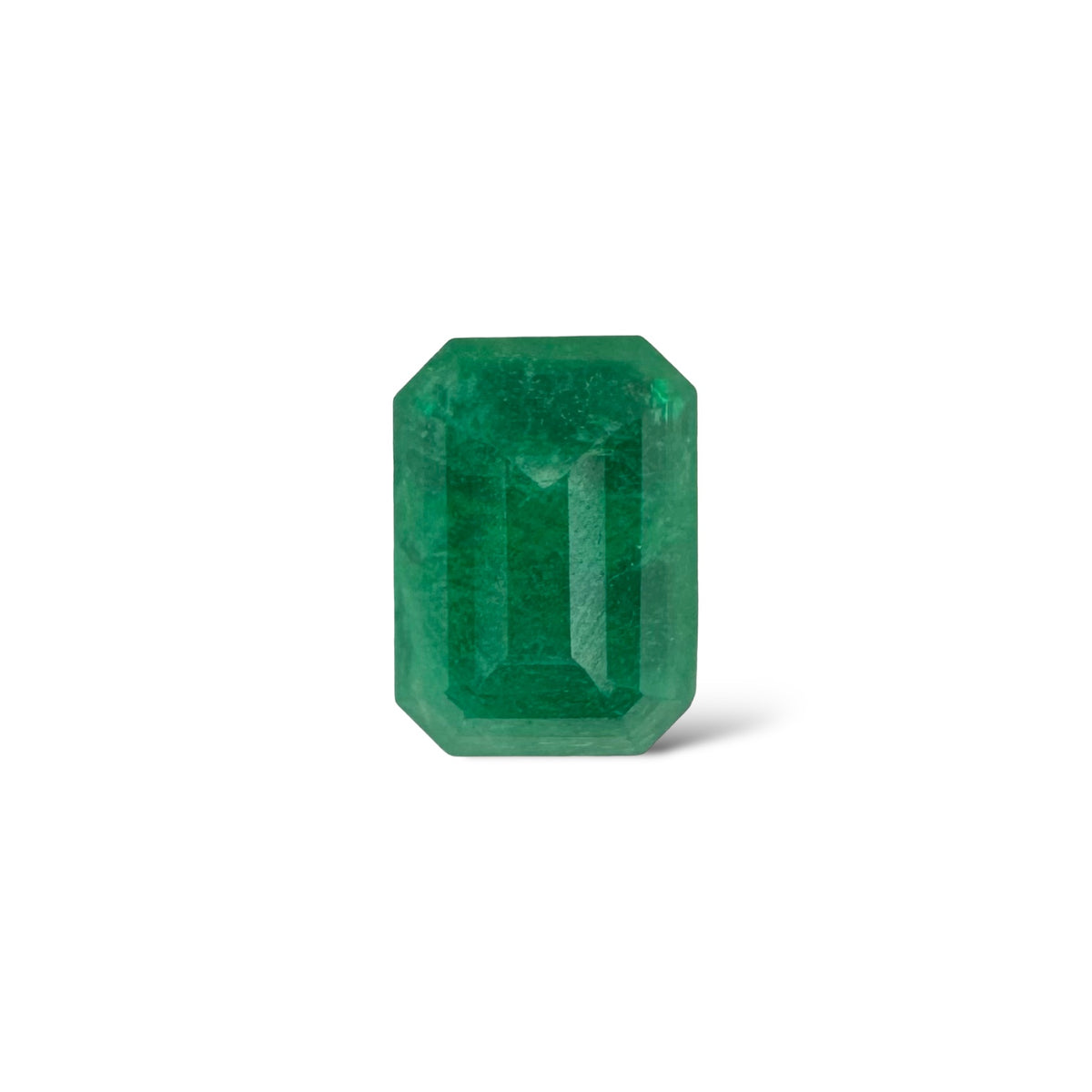 Natural Zambian Emerald Stone  2.02 carat Emerald Cut  9x6.5mm